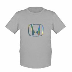 Детская футболка Honda logo Голограмма