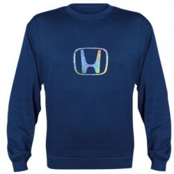 Свитшот унисекс Honda logo Голограмма