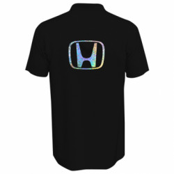 Футболка поло мужская Honda logo Голограмма
