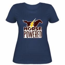 Женская футболка Horse power