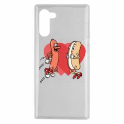 Чехол из раздела 14 Февраля Hot dog love для Samsung Note 10 - FATLINE Чехол из раздела 14 Февраля Hot dog love для Samsung Note 10