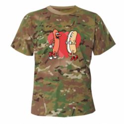 Футболки камуфляжные