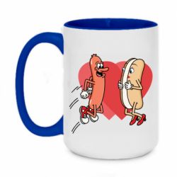 Кружки двухцветные 420ml