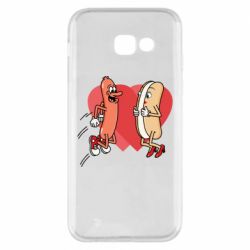 Чехол из раздела 14 Февраля Hot dog love для Samsung A5 2017 - FATLINE Чехол из раздела 14 Февраля Hot dog love для Samsung A5 2017