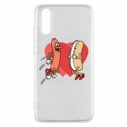 Чохол з розділу 14 Лютого Hot dog love для Huawei P20 - FATLINE Чохол з розділу 14 Лютого Hot dog love для Huawei P20