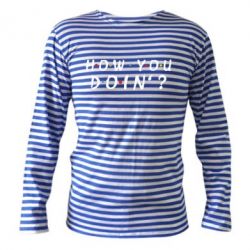 Тельняшки с длинным рукавом