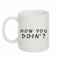 Кружка 320ml How you doin'? - FATLINE Кружка 320ml How you doin'?