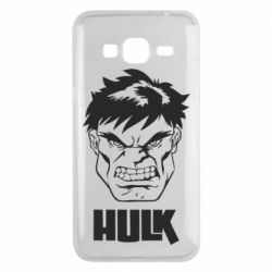 Чехол из раздела Hulk Hulk face для Samsung J3 2016 - FATLINE Чехол из раздела Hulk Hulk face для Samsung J3 2016