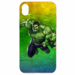 Чехол из раздела Мстители Hulk Superhero для Apple iPhone XR - FATLINE Чехол из раздела Мстители Hulk Superhero для Apple iPhone XR