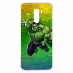 Чехол из раздела Мстители Hulk Superhero для Xiaomi Pocophone F1 - FATLINE Чехол из раздела Мстители Hulk Superhero для Xiaomi Pocophone F1