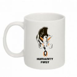 Кружка 320ml Humanity first - FATLINE Кружка 320ml Humanity first