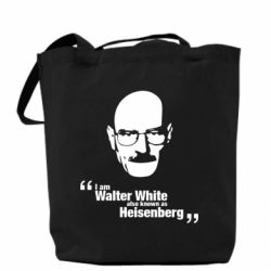 Шоппер i am walter white also known as heisenberg