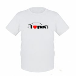 Детская футболка I love BMW - FATLINE Детская футболка I love BMW