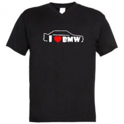 Чоловічі футболки з V-подібним вирізом