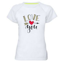 Женские спортивные футболки