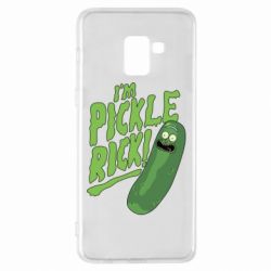 Чехол из раздела Мультфильмы I'm Pickle Rick! для Samsung A8+ 2018 - FATLINE Чехол из раздела Мультфильмы I'm Pickle Rick! для Samsung A8+ 2018