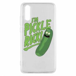 Чехол из раздела Мультфильмы I'm Pickle Rick! для Huawei P20 - FATLINE Чехол из раздела Мультфильмы I'm Pickle Rick! для Huawei P20