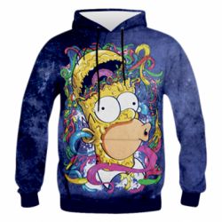 Мужские 3D худи - FATLINE