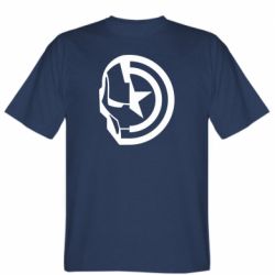 Чоловіча футболка Stedman Iron Man and Captain America - FATLINE Чоловіча футболка Stedman Iron Man and Captain America