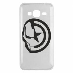 Чохол з розділу Залізна людина Iron Man and Captain America для Samsung J3 2016 - FATLINE Чохол з розділу Залізна людина Iron Man and Captain America для Samsung J3 2016