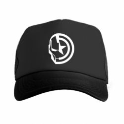 Кепка-тракер Iron Man and Captain America - FATLINE Кепка-тракер Iron Man and Captain America