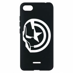 Чохол з розділу Залізна людина Iron Man and Captain America для Xiaomi Redmi 6A - FATLINE Чохол з розділу Залізна людина Iron Man and Captain America для Xiaomi Redmi 6A