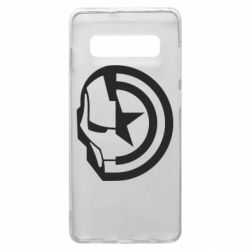Чохол з розділу Залізна людина Iron Man and Captain America для Samsung S10+ - FATLINE Чохол з розділу Залізна людина Iron Man and Captain America для Samsung S10+