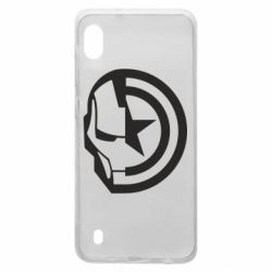 Чохол з розділу Залізна людина Iron Man and Captain America для Samsung A10 - FATLINE Чохол з розділу Залізна людина Iron Man and Captain America для Samsung A10