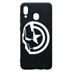 Чехол из раздела Железный человек Iron Man and Captain America для Samsung A20 - FATLINE Чехол из раздела Железный человек Iron Man and Captain America для Samsung A20