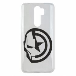 Чехол из раздела Железный человек Iron Man and Captain America для Xiaomi Redmi Note 8 Pro - FATLINE Чехол из раздела Железный человек Iron Man and Captain America для Xiaomi Redmi Note 8 Pro