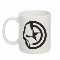 Кружка 320ml Iron Man and Captain America - FATLINE Кружка 320ml Iron Man and Captain America