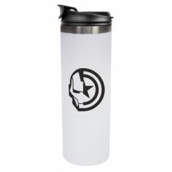 Термокружка Iron Man and Captain America - FATLINE Термокружка Iron Man and Captain America