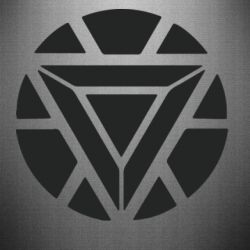 Наклейка Iron Man Heart - FATLINE Наклейка Iron Man Heart