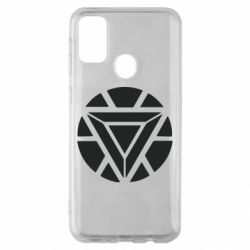 Чехол из раздела Железный человек Iron Man Heart для Samsung M30s - FATLINE Чехол из раздела Железный человек Iron Man Heart для Samsung M30s