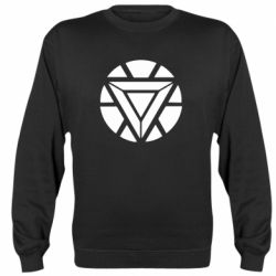 Свитшот унисекс Iron Man Heart - FATLINE Свитшот унисекс Iron Man Heart