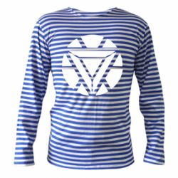 Тельняшка с длинным рукавом Iron Man Heart - FATLINE Тельняшка с длинным рукавом Iron Man Heart