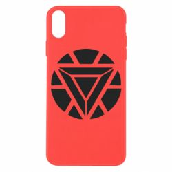 Чохол з розділу Залізна людина Iron Man Heart для Apple iPhone X/Xs - FATLINE Чохол з розділу Залізна людина Iron Man Heart для Apple iPhone X/Xs