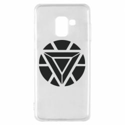 Чехол из раздела Железный человек Iron Man Heart для Samsung A8 2018 - FATLINE Чехол из раздела Железный человек Iron Man Heart для Samsung A8 2018