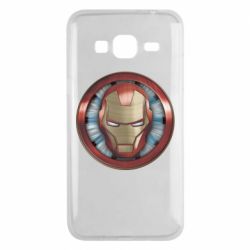 Чехол из раздела Железный человек Iron man helmet wood texture для Samsung J3 2016 - FATLINE Чехол из раздела Железный человек Iron man helmet wood texture для Samsung J3 2016