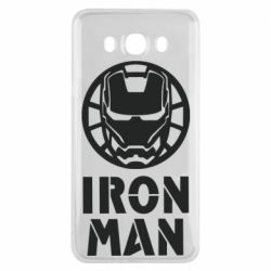 Чехол из раздела Железный человек Iron man text для Samsung J7 2016 - FATLINE Чехол из раздела Железный человек Iron man text для Samsung J7 2016