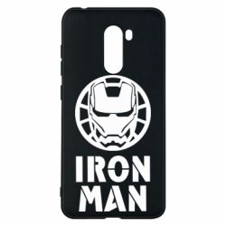 Чехол из раздела Мстители Iron man text для Xiaomi Pocophone F1 - FATLINE Чехол из раздела Мстители Iron man text для Xiaomi Pocophone F1
