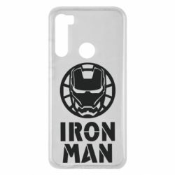 Чехол из раздела Железный человек Iron man text для Xiaomi Redmi Note 8 - FATLINE Чехол из раздела Железный человек Iron man text для Xiaomi Redmi Note 8