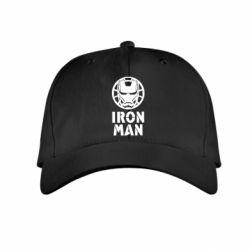 Детская кепка Iron man text - FATLINE Детская кепка Iron man text