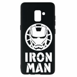 Чехол из раздела Железный человек Iron man text для Samsung A8+ 2018 - FATLINE Чехол из раздела Железный человек Iron man text для Samsung A8+ 2018