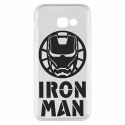 Чехол из раздела Железный человек Iron man text для Samsung A5 2017 - FATLINE Чехол из раздела Железный человек Iron man text для Samsung A5 2017