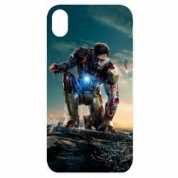 Чехол из раздела Мстители Iron Man with friends для Apple iPhone XR - FATLINE Чехол из раздела Мстители Iron Man with friends для Apple iPhone XR