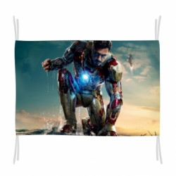 Флаг Iron Man with friends - FATLINE Флаг Iron Man with friends