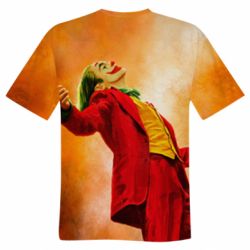 Чоловіча 3D футболка Joker pop art - FATLINE Чоловіча 3D футболка Joker pop art