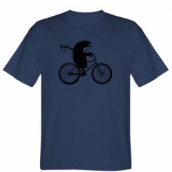 Мужская футболка Stedman Ёжик на велосипеде - FATLINE Мужская футболка Stedman Ёжик на велосипеде