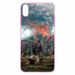 Чехол из раздела Динозавры jurassic world для Apple iPhone X/Xs - FATLINE Чехол из раздела Динозавры jurassic world для Apple iPhone X/Xs